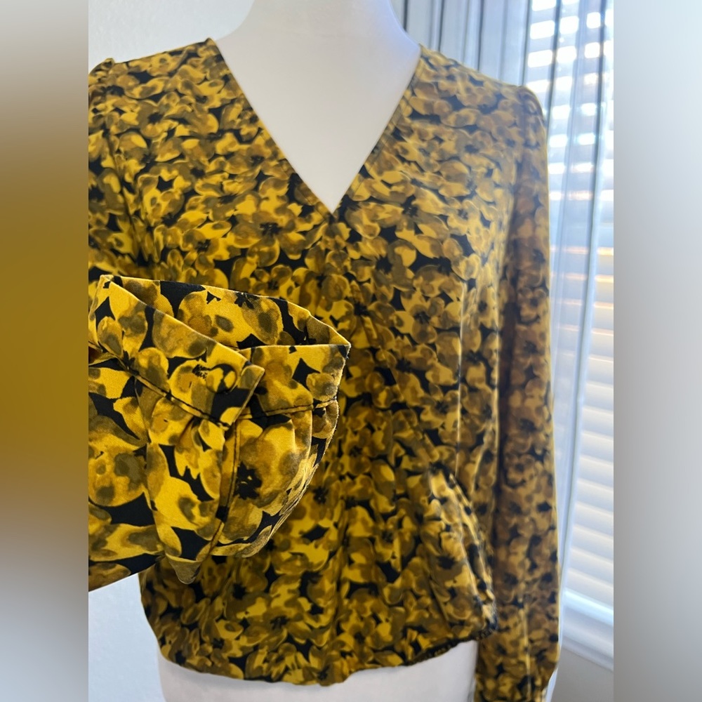A New Day floral blouse